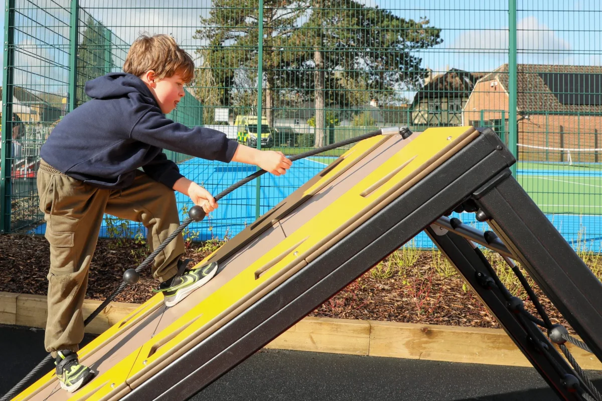 Launch day activity on the ACTI'Ninja Trail at Calne Recreation Ground